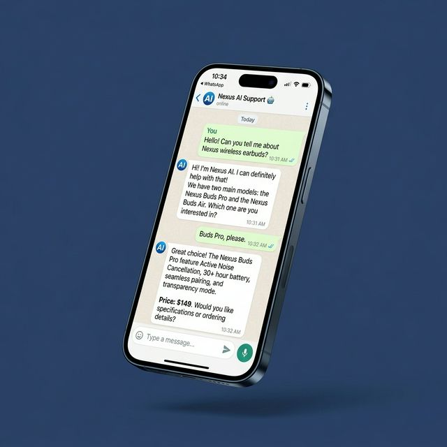 WhatsApp Bot Flow